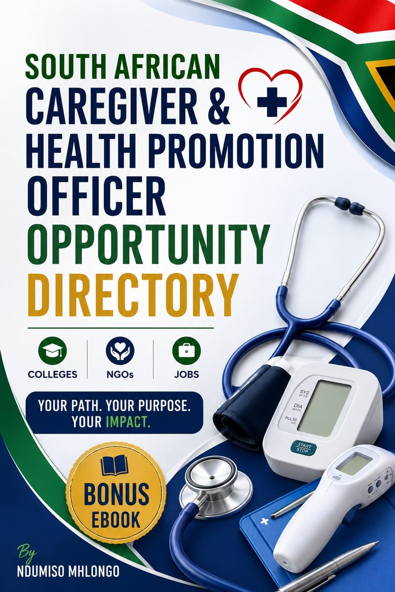Cover of South African Caregiver & Health Promotion Officer Opportunity Directory